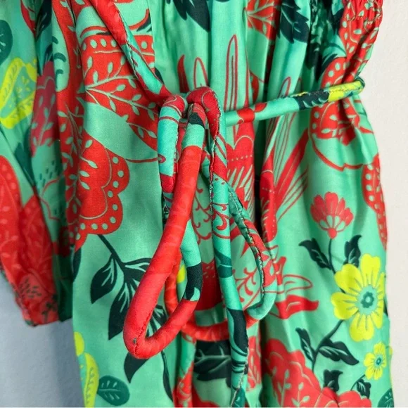 FARM Rio Poppy Print Maxi Dress SZ XL - Picture 3 of 8